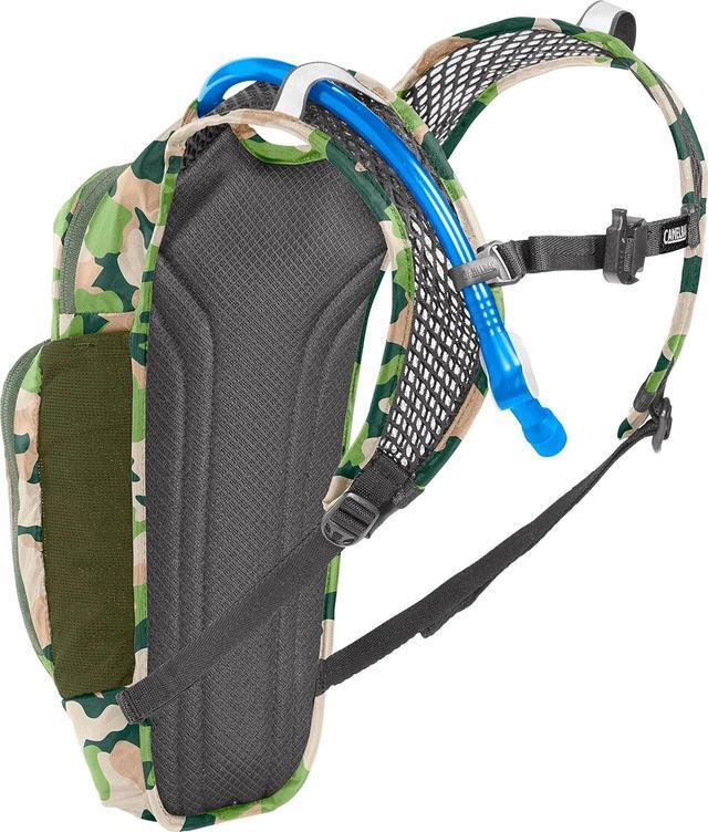 Alt view image 4 of 6 - CamelBak Kids Mini M.U.L.E. 50oz Lightweight Hydration Pack, Camo