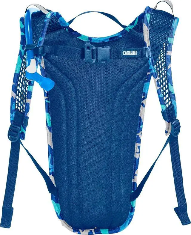 Alt view image 5 of 6 - CamelBak Kids Mini M.U.L.E. 50oz Lightweight Hydration Pack, Sharks