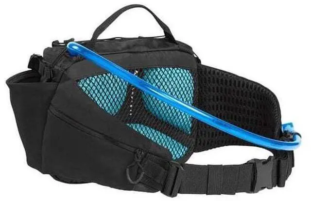 Alt view image 4 of 6 - CamelBak M.U.L.E. 5 Waist Belt 50oz Lumbar Reservoir Hydration Pack, Black