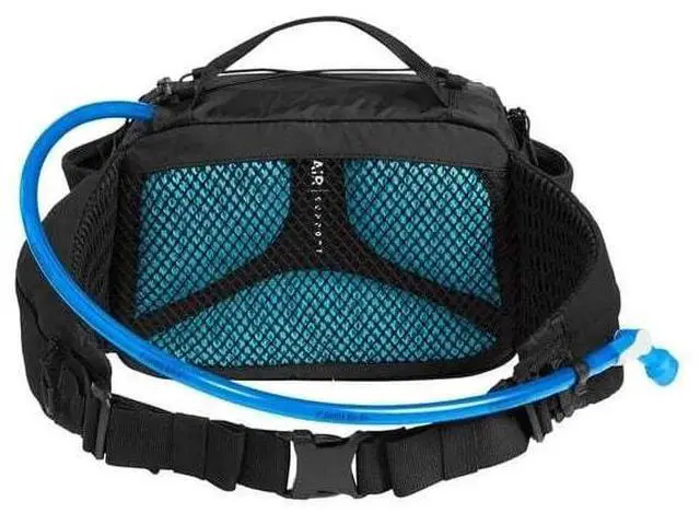 Alt view image 5 of 6 - CamelBak M.U.L.E. 5 Waist Belt 50oz Lumbar Reservoir Hydration Pack, Black