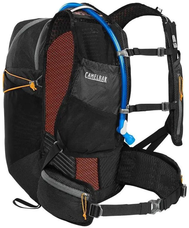 Alt view image 5 of 5 - CamelBak Multisport Octane 22 Liters Hydration Hiking Pack, Black/Apricot