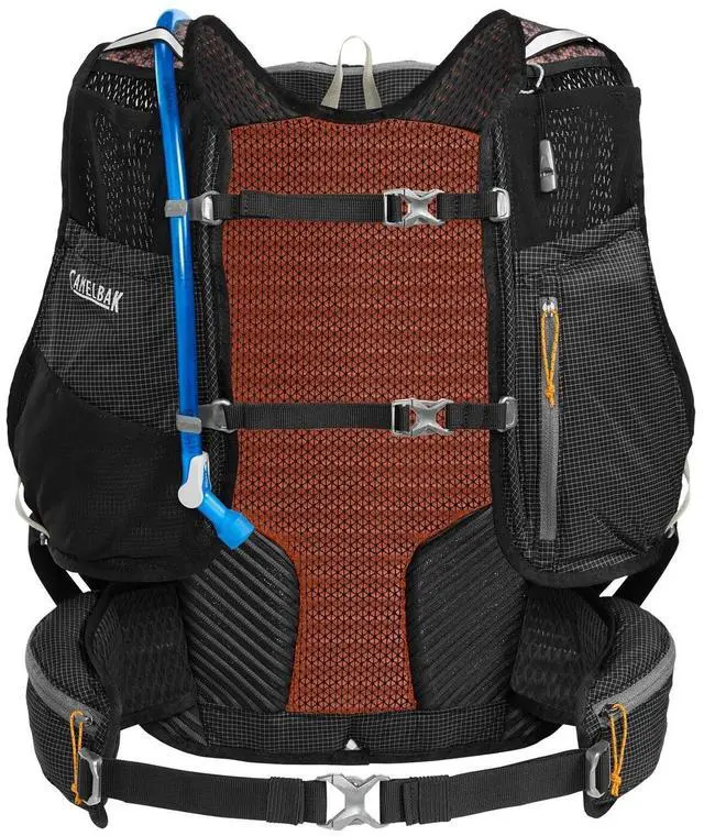 Alt view image 3 of 5 - CamelBak Multisport Octane 22 Liters Hydration Hiking Pack, Black/Apricot