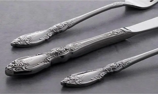 Alt view image 3 of 5 - Oneida 2285020C Wordsworth 20-Piece Stainless Steel Flatware Set, Service For 4