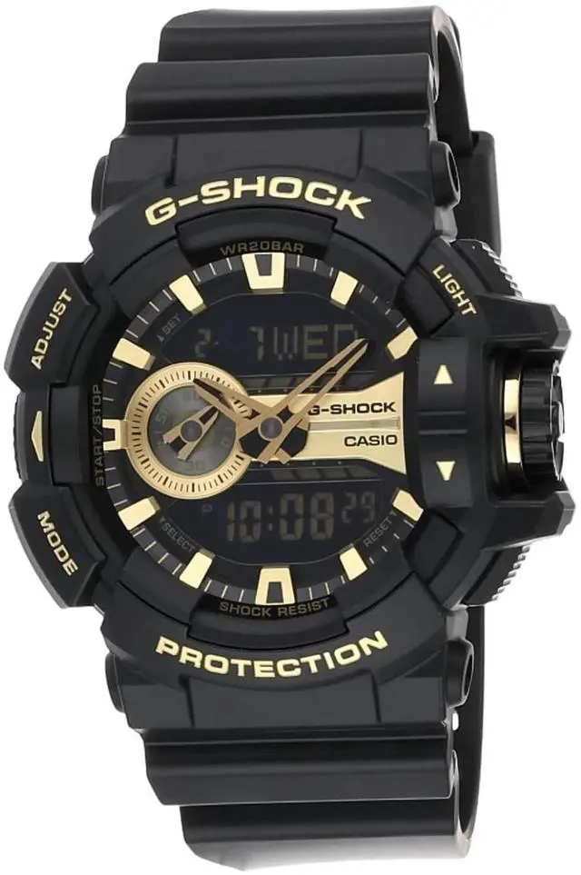 Main image of Casio Mens Ga400Gb-1A9 Black Resin Quartz Watch