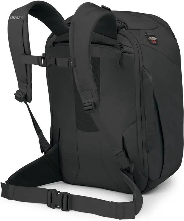 Alt view image 4 of 7 - Osprey 30-Liter Sojourn Porter Comfortable Travel Backpack, Black