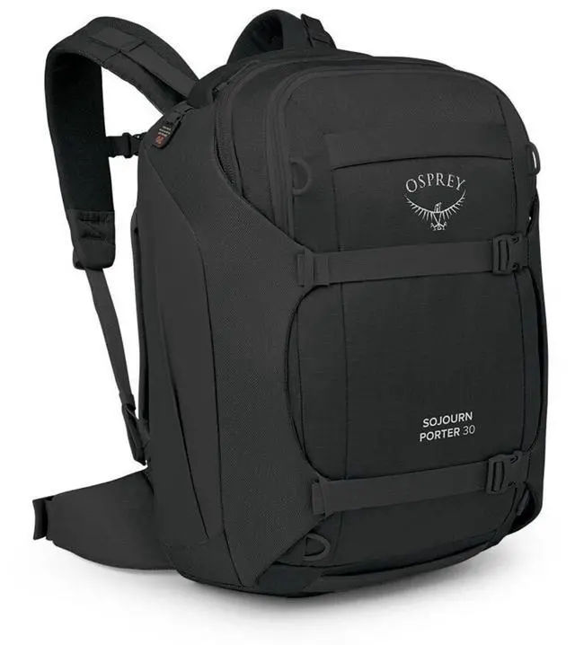 Main image of Osprey 30-Liter Sojourn Porter Comfortable Travel Backpack, Black