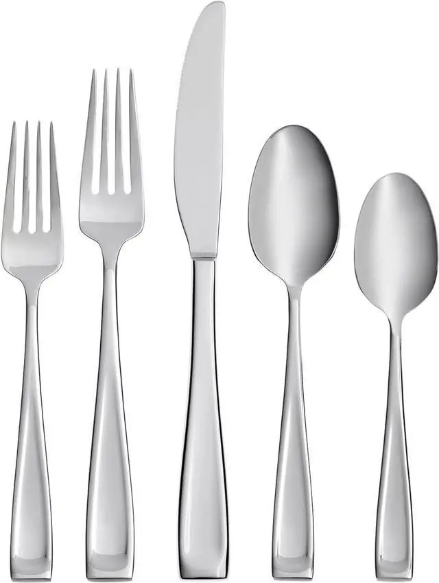 Main image of Oneida 75-Piece Moda Stainless Steel Fine Flatware Set, Service for 12