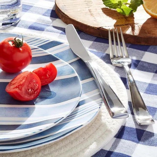 Alt view image 6 of 6 - Oneida 75-Piece Moda Stainless Steel Fine Flatware Set, Service for 12