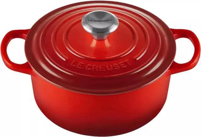 Main image of Le Creuset 2 qt. Enameled Cast Iron Signature Round Dutch Oven - Cerise