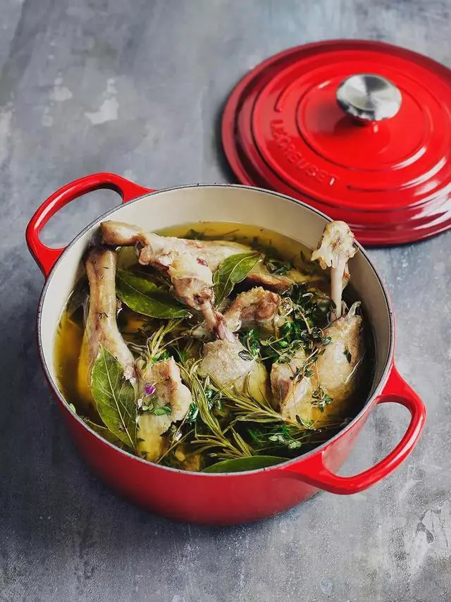 Alt view image 3 of 6 - Le Creuset 3.5 qt. Enameled Cast Iron Signature Round Dutch Oven, Cerise