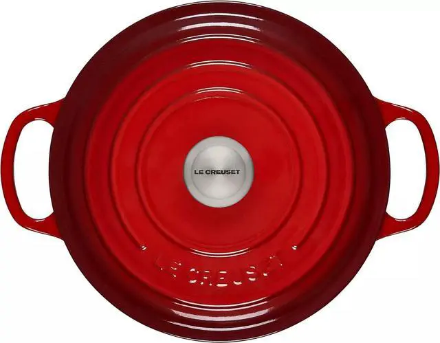 Main image of Le Creuset 3.5 qt. Enameled Cast Iron Signature Round Dutch Oven, Cerise