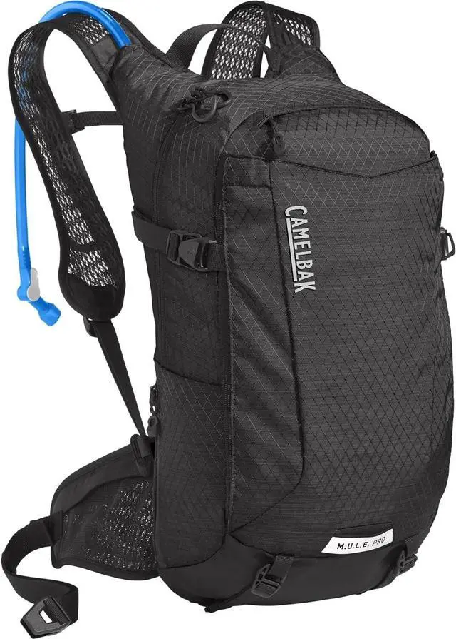 Main image of CamelBak Women's M.U.L.E. Pro 14 Bike Hydration Backpack, 3-Liter, Black/White