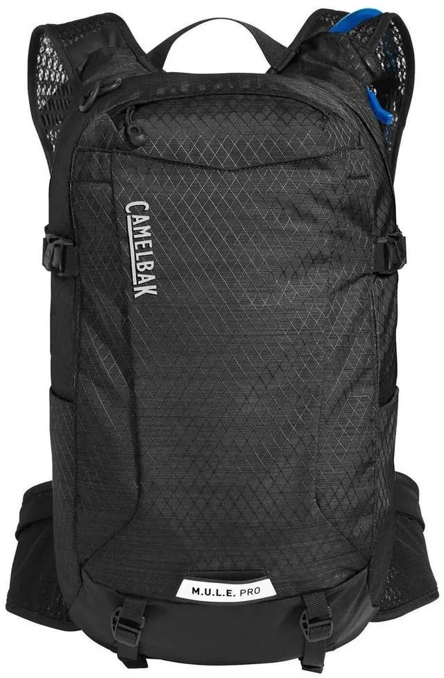 Alt view image 3 of 7 - CamelBak Women's M.U.L.E. Pro 14 Bike Hydration Backpack, 3-Liter, Black/White