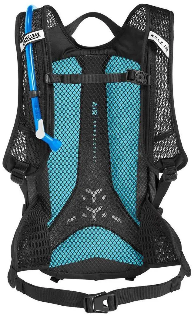 Alt view image 7 of 7 - CamelBak Women's M.U.L.E. Pro 14 Bike Hydration Backpack, 3-Liter, Black/White