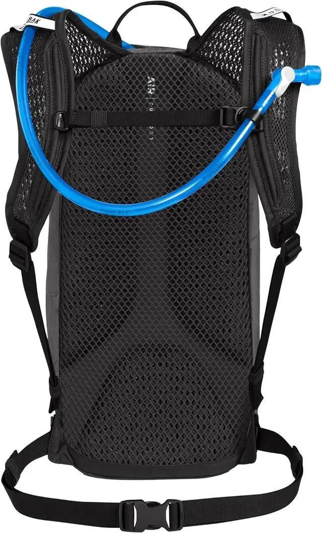 Alt view image 2 of 6 - CamelBak Women's M.U.L.E. 12L Mountain Biking Hydration Pack, Charcoal/Black
