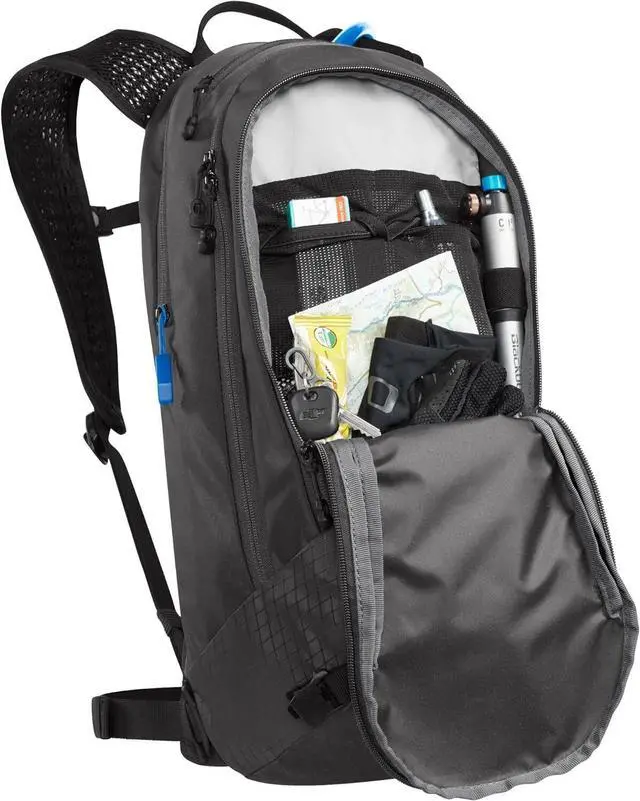 Alt view image 5 of 6 - CamelBak Women's M.U.L.E. 12L Mountain Biking Hydration Pack, Charcoal/Black