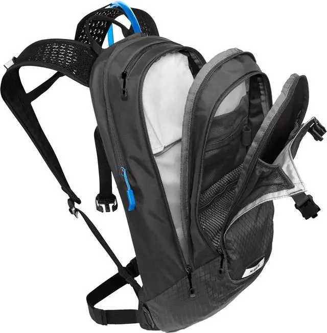 Alt view image 6 of 6 - CamelBak Women's M.U.L.E. 12L Mountain Biking Hydration Pack, Charcoal/Black