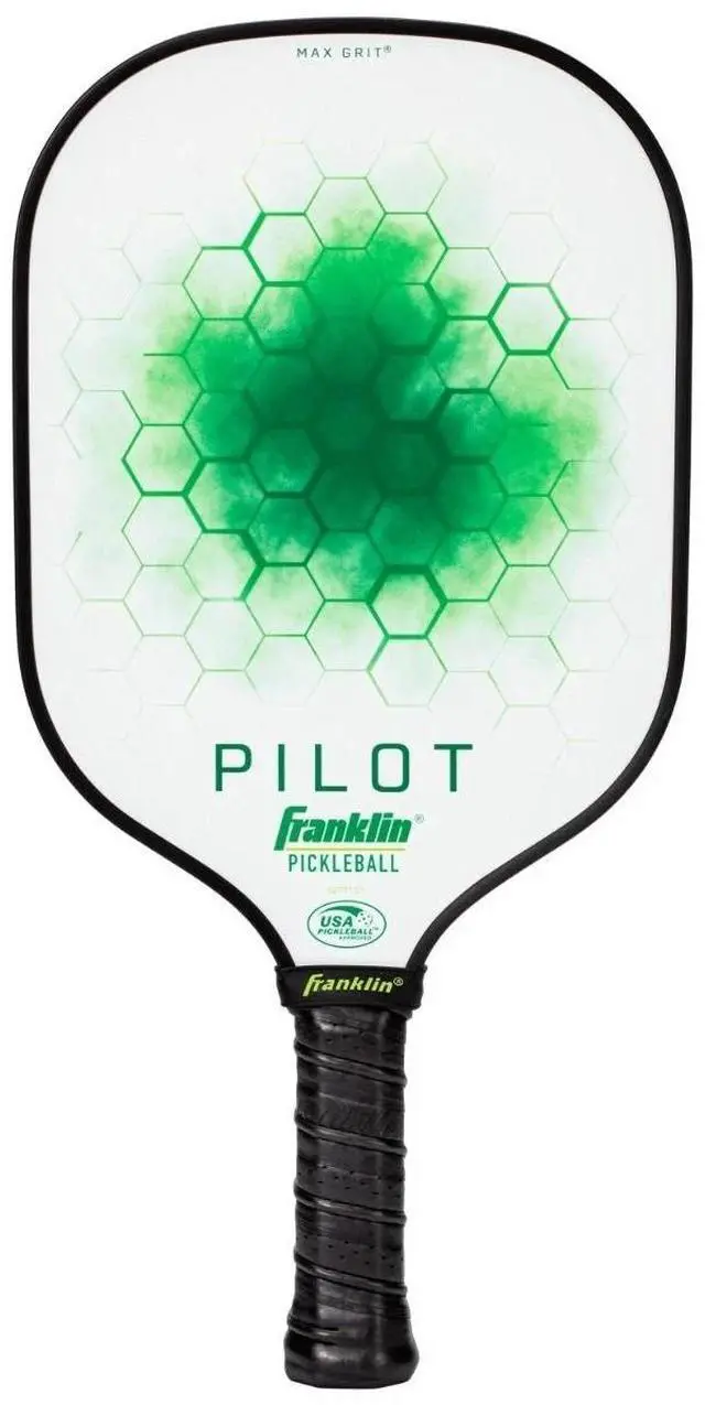 Main image of Franklin Sports 10mm Pilot Series Lightweight Pickleball Paddle, Green