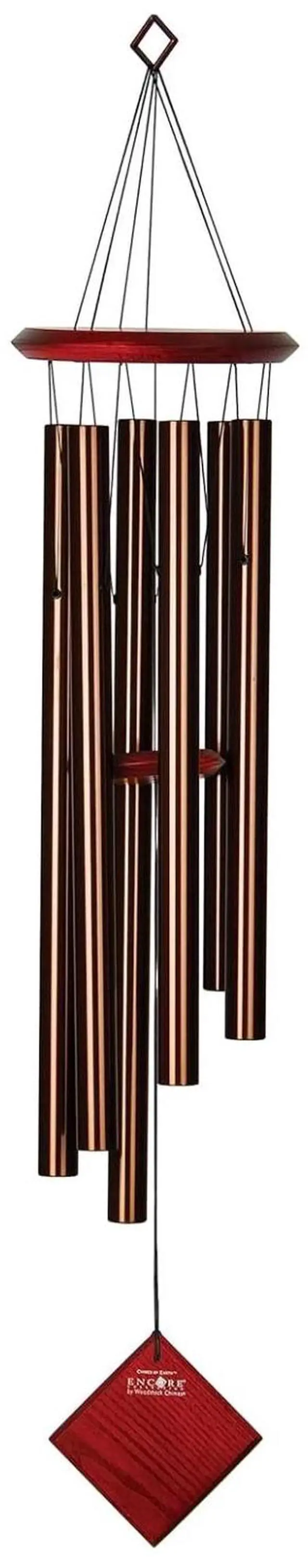 Main image of Woodstock Chimes DCB37 Encore Earth Wind Chime, Bronze, 37 inch