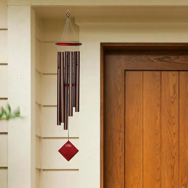 Alt view image 2 of 6 - Woodstock Chimes DCB37 Encore Earth Wind Chime, Bronze, 37 inch