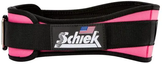 Main image of Schiek Unisex S-2004 Original Nylon Comfortable Weightlifting Belt, Pink, XSmall