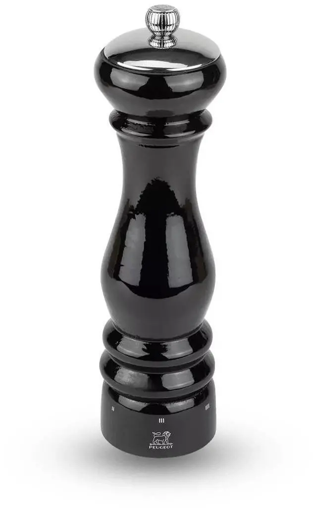 Main image of Peugeot Paris Icone Salt-Mils-Grinders, 22cm-8 3/4-Inch, Black Lacquer