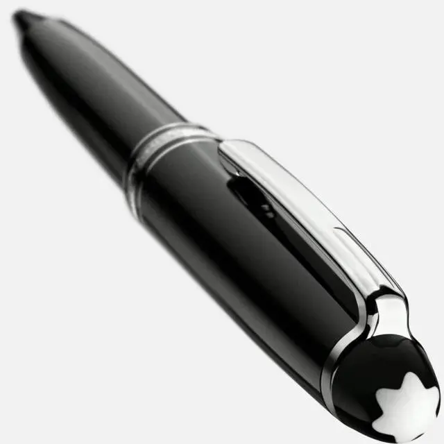 Alt view image 4 of 4 - Montblanc 2867 Meisterstuck Classique Platinum Coated Mechanical Pencil, Black