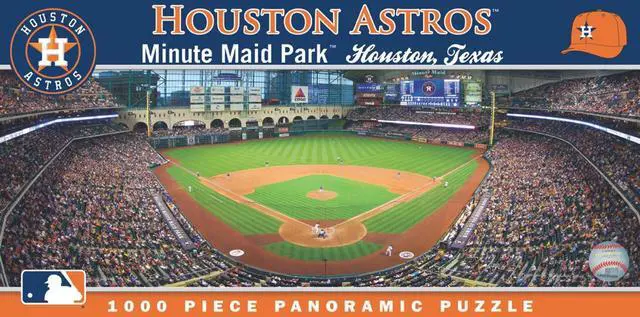 Alt view image 2 of 5 - MasterPieces 1000-Pieces MLB Houston Astros Stadium Panoramic Jigsaw Puzzle