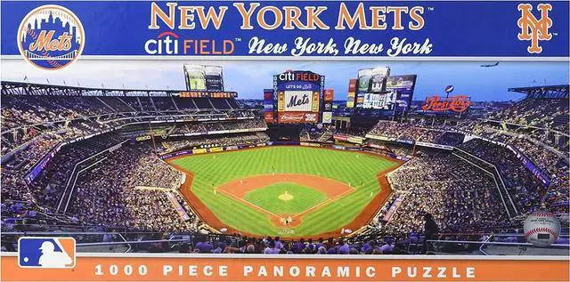 Alt view image 3 of 3 - MasterPieces New York Mets 1000-Pieces Panoramic Puzzle