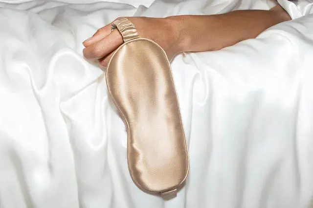 Alt view image 3 of 6 - Slip Pure Mulberry Silk Sleep Mask, Soft & Durable - One Size, Caramel