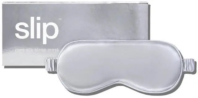 Main image of Slip Pure Mulberry Silk Sleep Mask, Soft & Durable - One Size, Silver