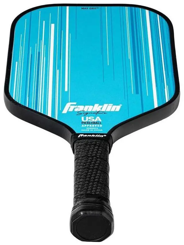 Alt view image 4 of 6 - Franklin Sports 16mm Signature Pro Series Pickleball Paddle, Blue