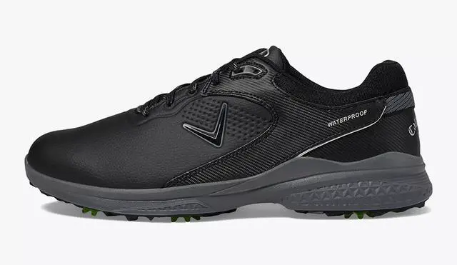 Alt view image 3 of 7 - Callaway Men's Solana TRX V3 Comfortable Regular Golf Shoe, Black/Grey, Size D 10