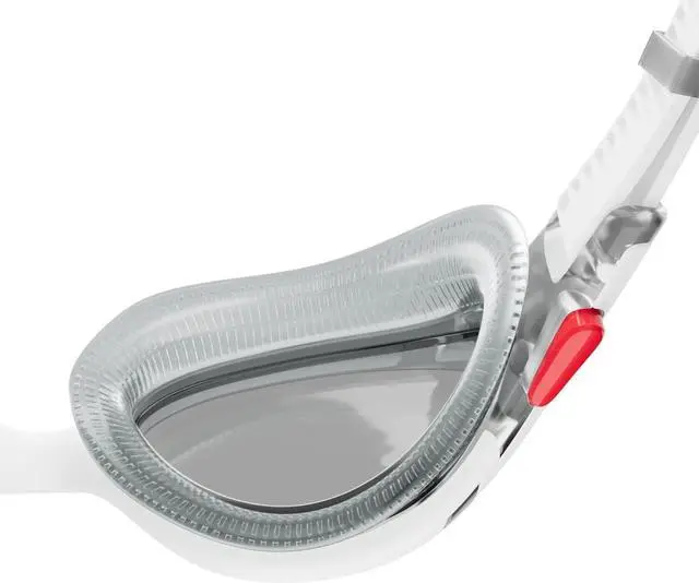 Alt view image 4 of 4 - Speedo Unisex-Adult Biofuse 2.0 Swim Goggle, Black/White/Smoke