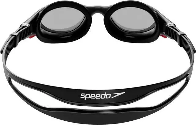 Alt view image 3 of 4 - Speedo Unisex-Adult Biofuse 2.0 Swim Goggle, Black/White/Smoke