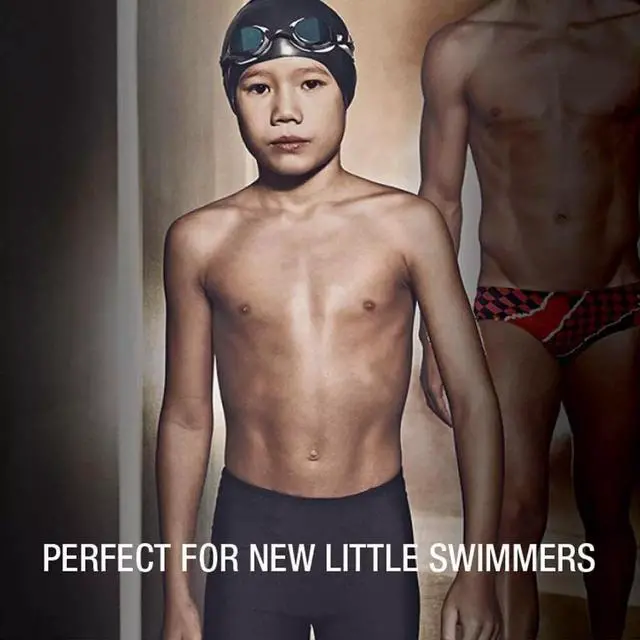 Alt view image 3 of 4 - Speedo Boy's Begin to Swim Swimsuit Jammer, Black, Size 5