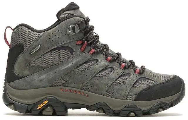 Alt view image 2 of 7 - Merrell Men's Moab 3 Mid Waterproof Regular Width Hiking Shoe, Beluga, Size M US 12