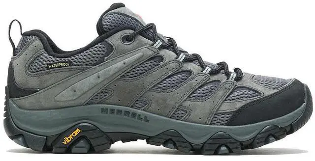 Alt view image 2 of 7 - Merrell Men's Moab 3 Waterproof Regular Hiking Shoe, Granite, Size M US 11