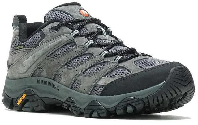 Main image of Merrell Men's Moab 3 Waterproof Regular Hiking Shoe, Granite, Size M US 11