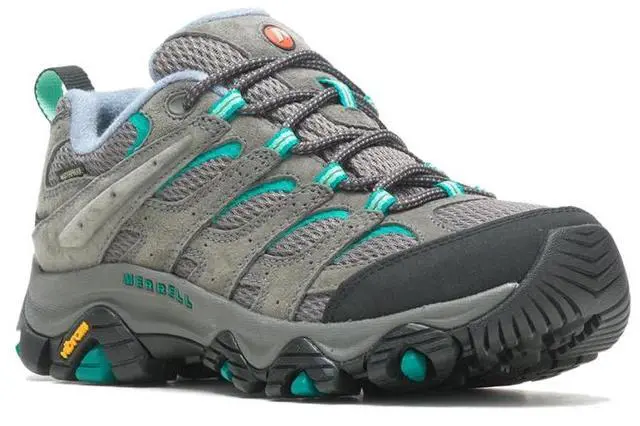 Main image of Merrell J035860 Women's Moab 3 Waterproof Hiking Shoes, Granite, Size M US 10.5