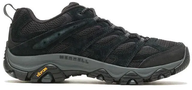 Alt view image 2 of 7 - Merrell Men's Moab 3 Comfortable Regular Hiking Shoe, Black Night, Size 10