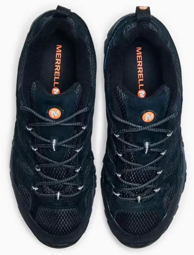 Alt view image 2 of 6 - Merrell J06017 Men's Moab 2 Vent Regular Hiking Shoe - Black Night, Size 9.5