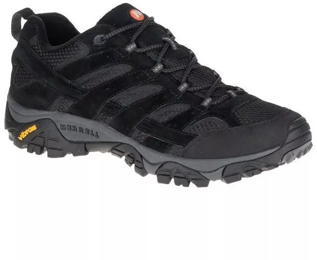 Main image of Merrell J06017 Men's Moab 2 Vent Regular Hiking Shoe - Black Night, Size 9.5