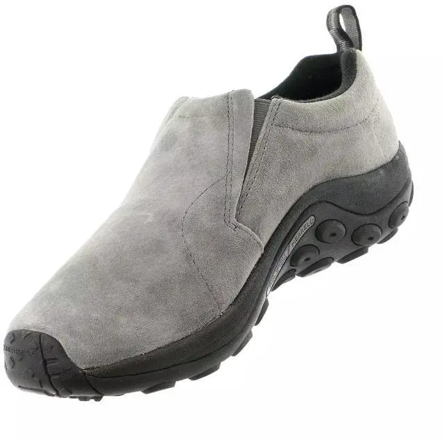 Alt view image 2 of 6 - Merrell Men's Jungle Moc leather Slip-On Regular Shoe - Castlerock, Size 8.5