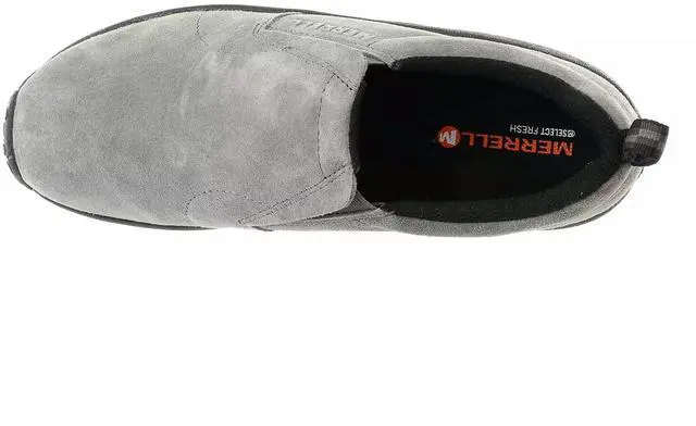 Alt view image 4 of 6 - Merrell Men's Jungle Moc leather Slip-On Regular Shoe - Castlerock, Size 8.5