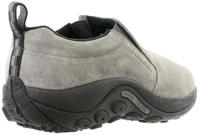 Alt view image 3 of 6 - Merrell Men's Jungle Moc leather Slip-On Regular Shoe - Castlerock, Size 8.5