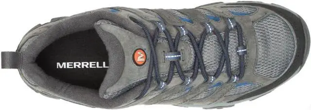 Alt view image 4 of 6 - Merrell Men's Moab 3 Leather Lace Up Hiking Shoe, Granite, US Size M 12.5