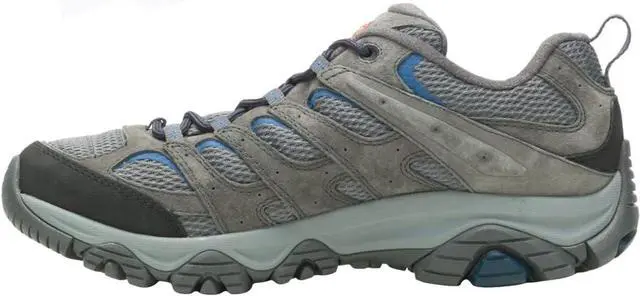 Alt view image 2 of 6 - Merrell Men's Moab 3 Leather Lace Up Hiking Shoe, Granite, US Size M 12.5