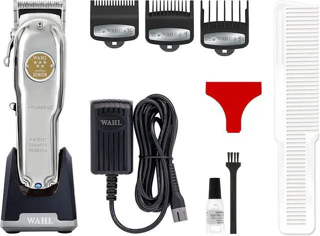 Alt view image 5 of 6 - Wahl Professional 3000112 Metal Edition Cordless Senior Clipper, Silver