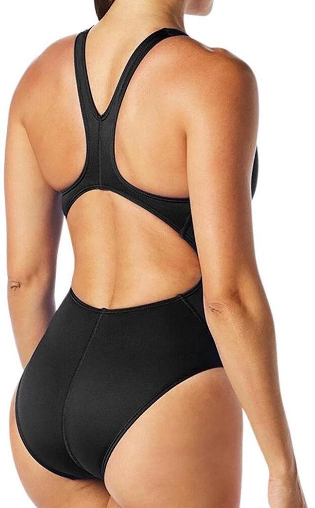 Alt view image 3 of 4 - TYR Womens Comfortable Tyreco Maxfit Pull-On Swimsuit - Black, Size 30